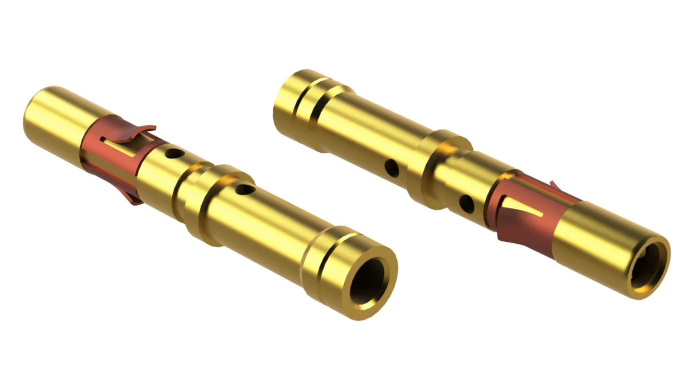 Standard Circular Contacts Socket Contact Mach Gold 10 Wire Range