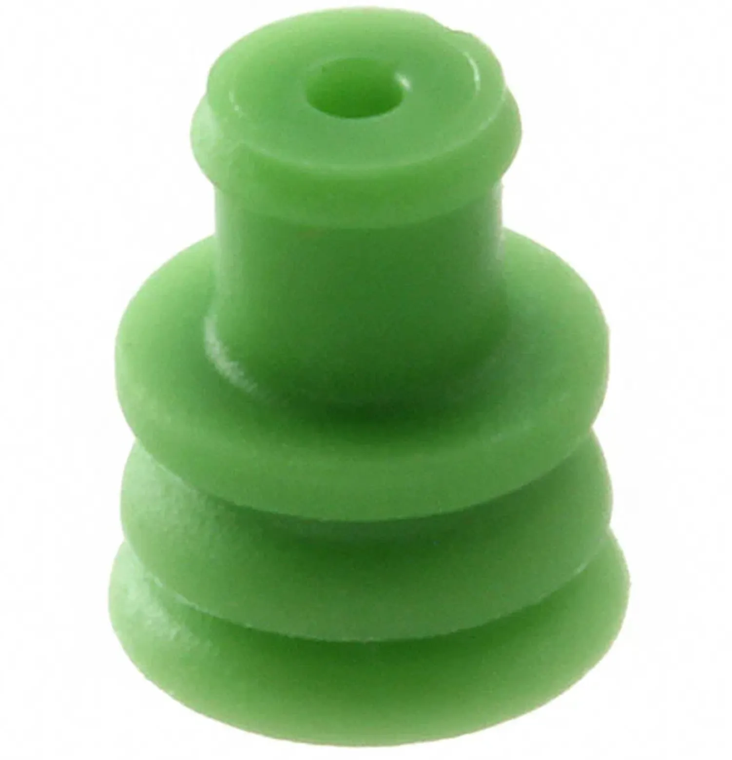Automotive Connectors HSG ACC:WIRE SEAL GRN