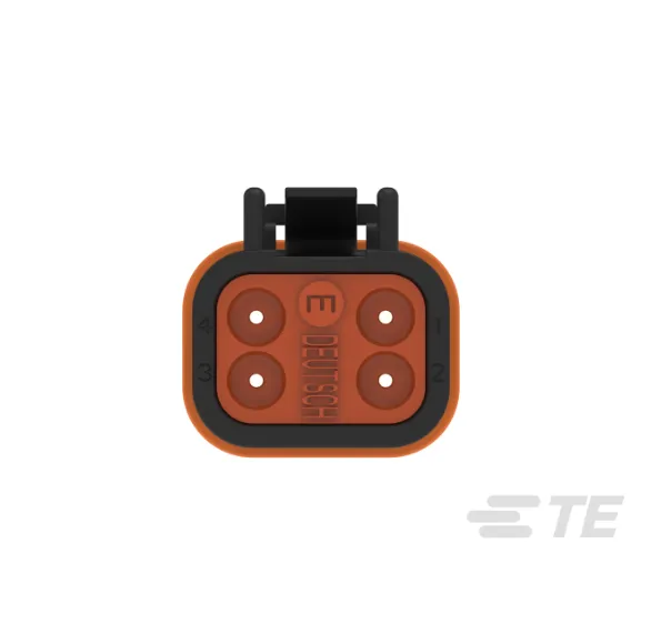 Automotive Connectors 4 WAY DTM BLACK PLUG