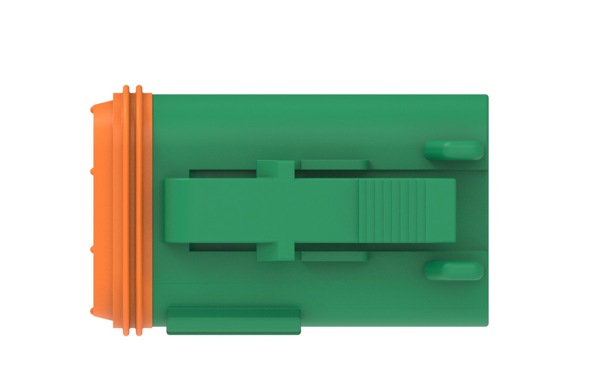 Automotive Connectors 12P PLUG, C015 MOD C Key, Green