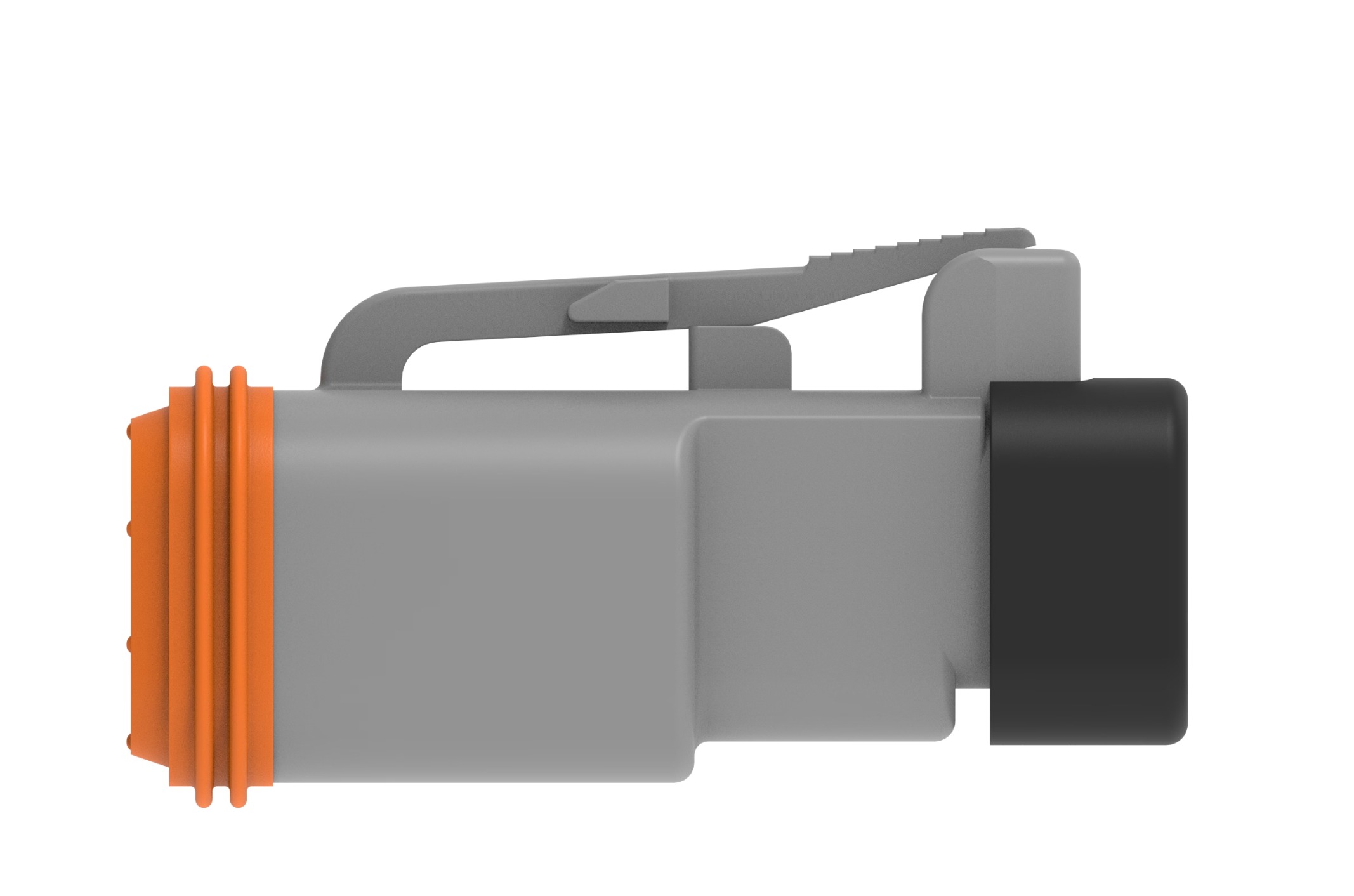 Automotive Connectors DT06-2S-EP04, PLG 2POS, GRY, N, CAP