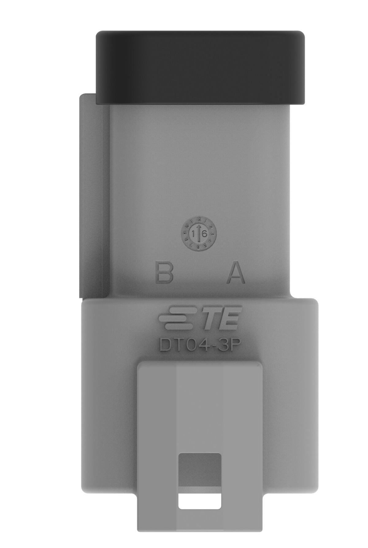 Automotive Connectors REC, 3P, GRY, N, CAP