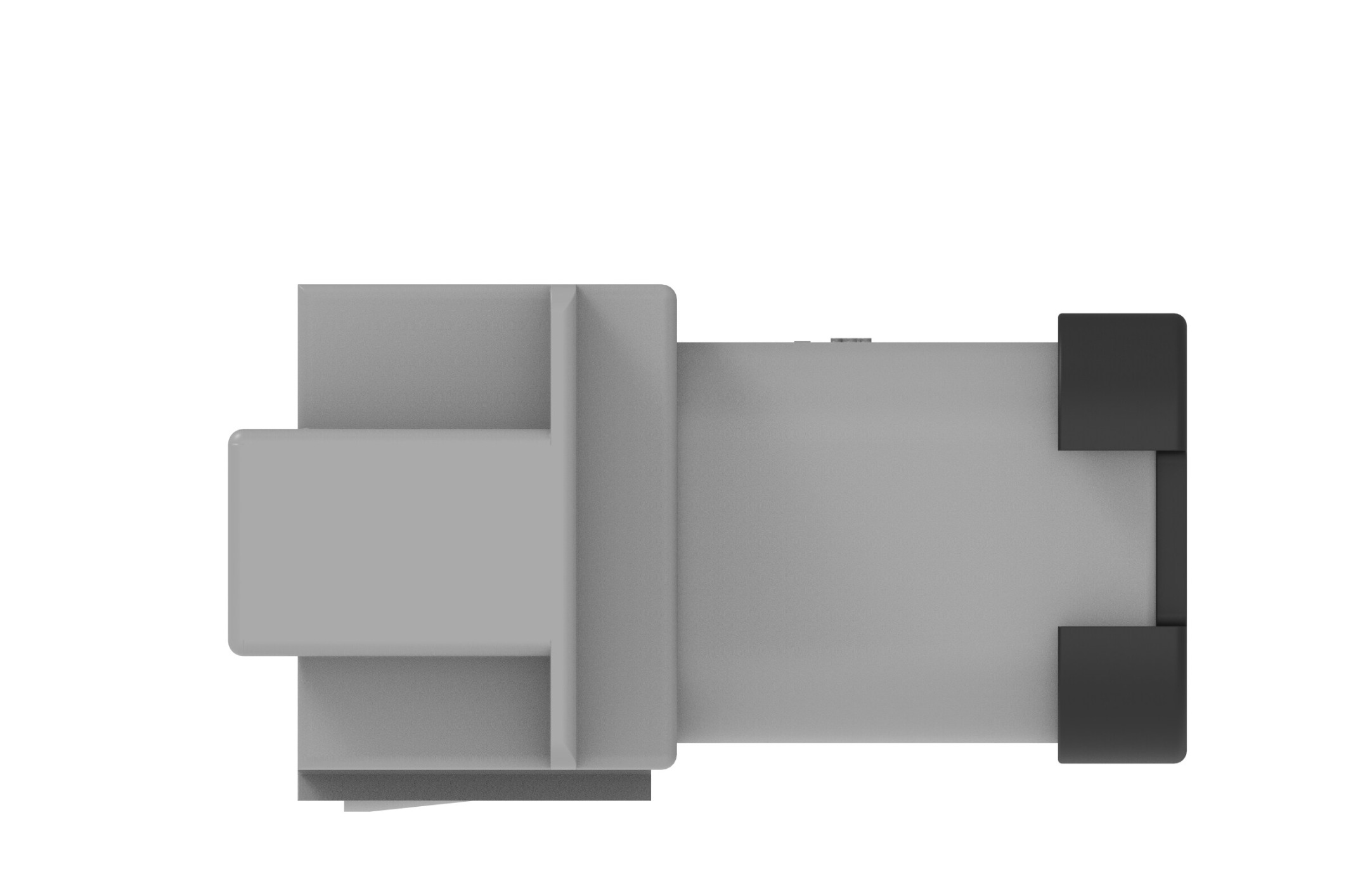 Automotive Connectors 8P RCPT, E003 MOD Grey