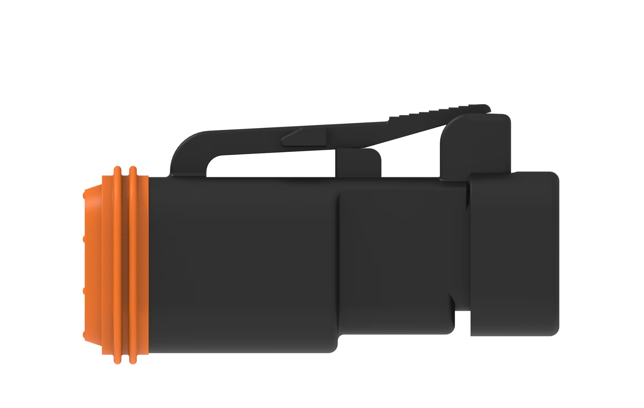 Automotive Connectors 2P PLUG, E005 MOD Black