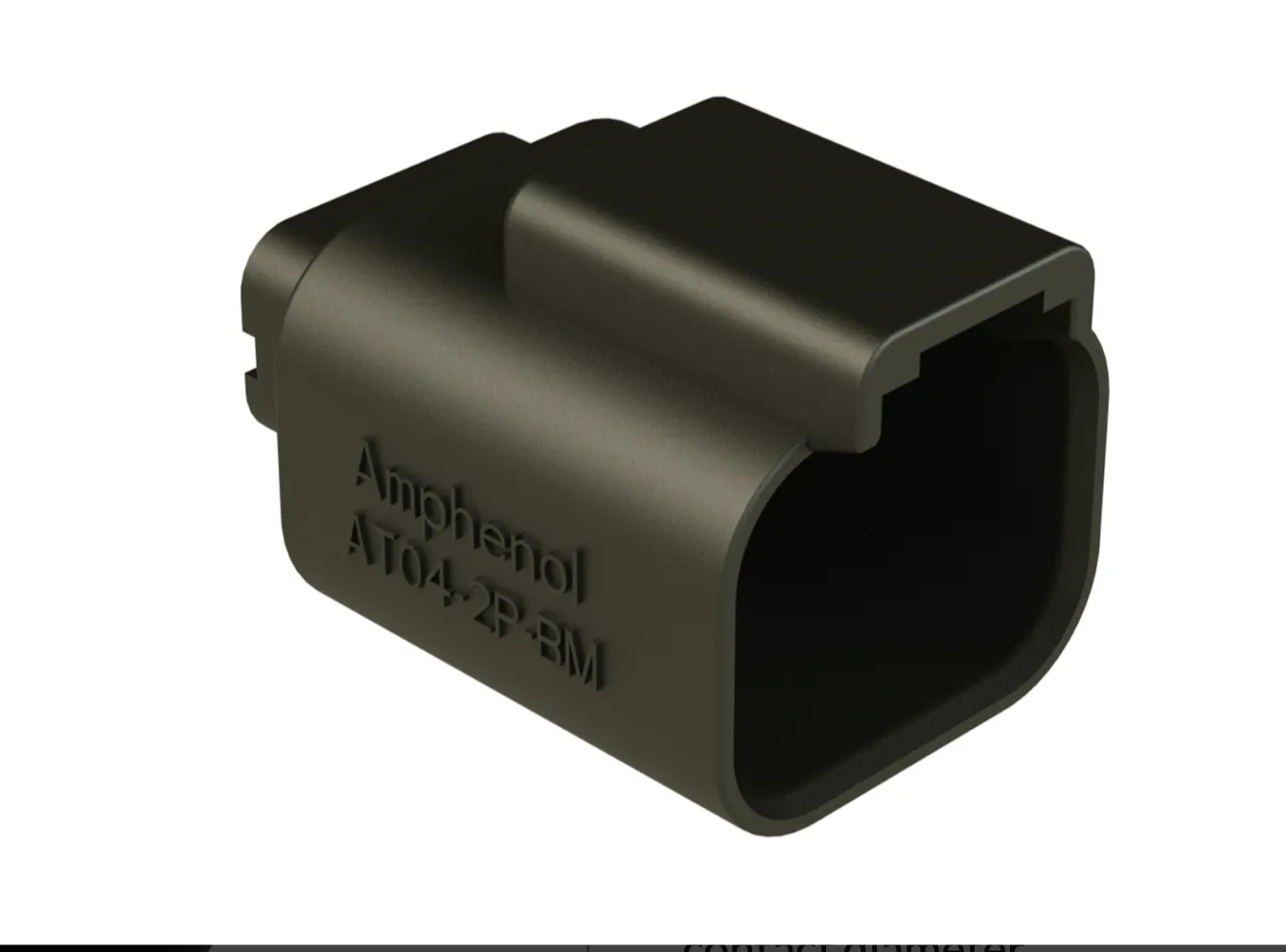 Automotive Connectors AT RCPT
