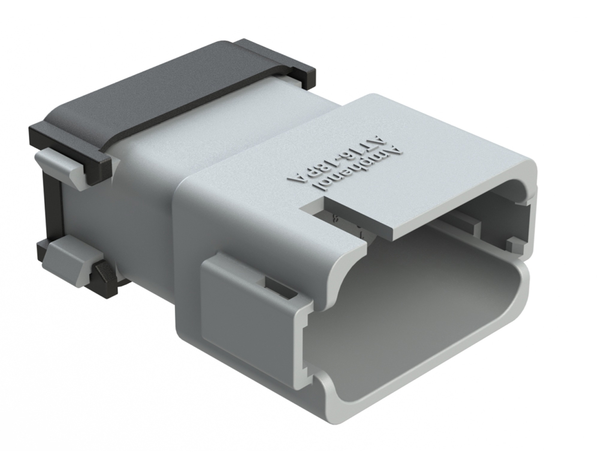 Automotive Connectors 18 Position Receptac tacle, Keyed A, Gray