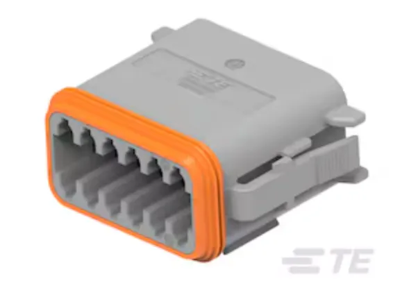 Automotive Connectors SZ 16 DT 12 WAY PLUG GREY