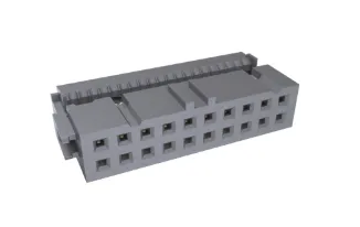 Headers & Wire Housings .100" RCPT 2X10P
