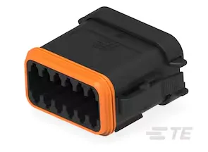 Automotive Connectors 12P DT PLG ASM KEY A END CAP BLACK