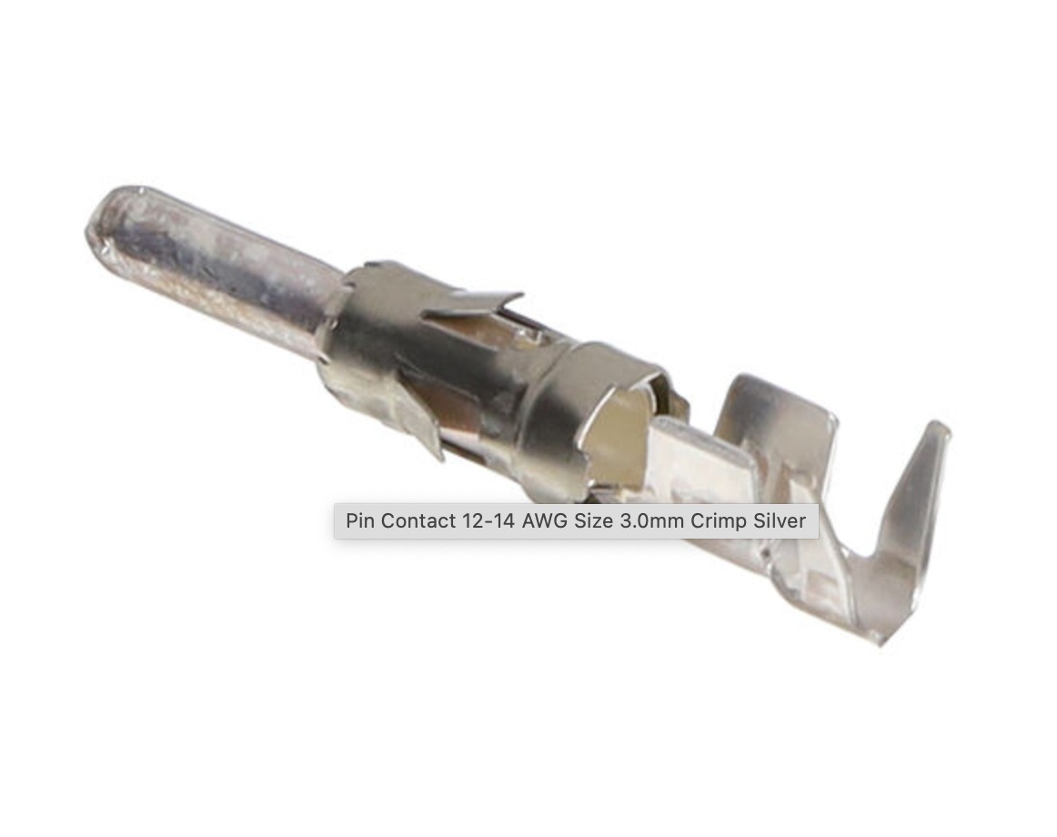 Circular MIL Spec Connector EX 402/403 Power Crimp Contact for Straight & R/A Plug; for 2.5mm-4mm2 shielded wire