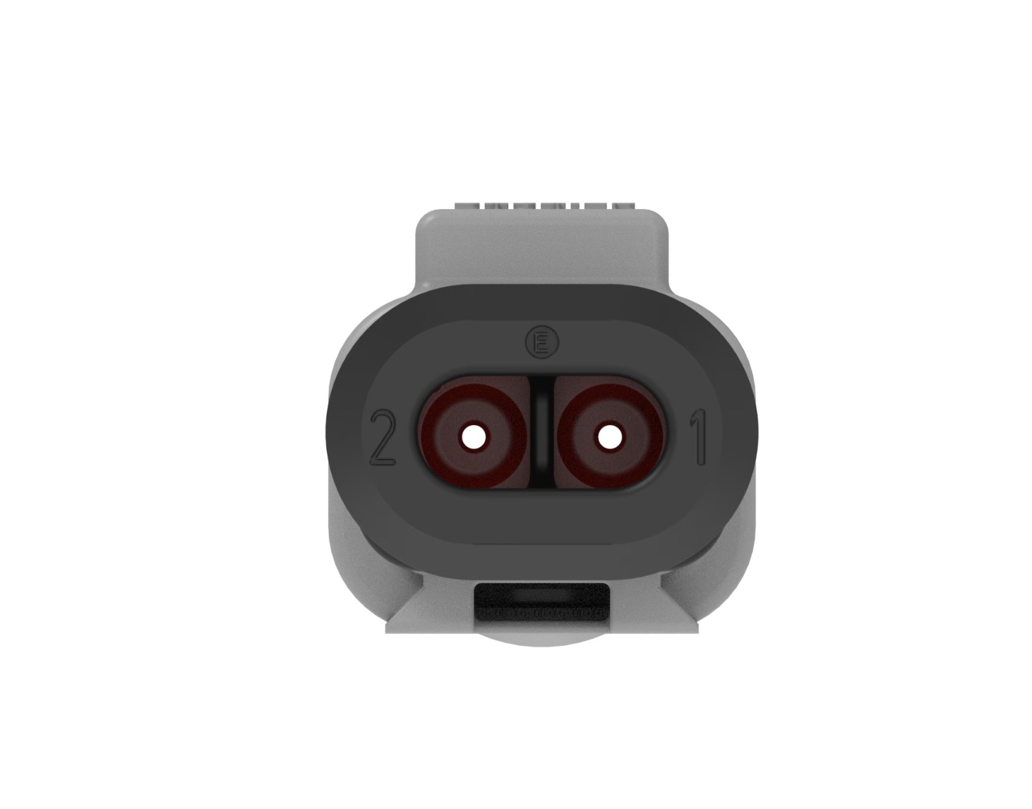 Automotive Connectors REC 2POS GRY E XCAP