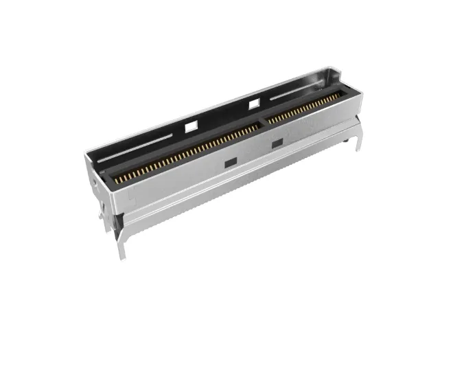 PCI Express / PCI Connectors MCIO R/A 85OHM 124P 30U 3.0MM