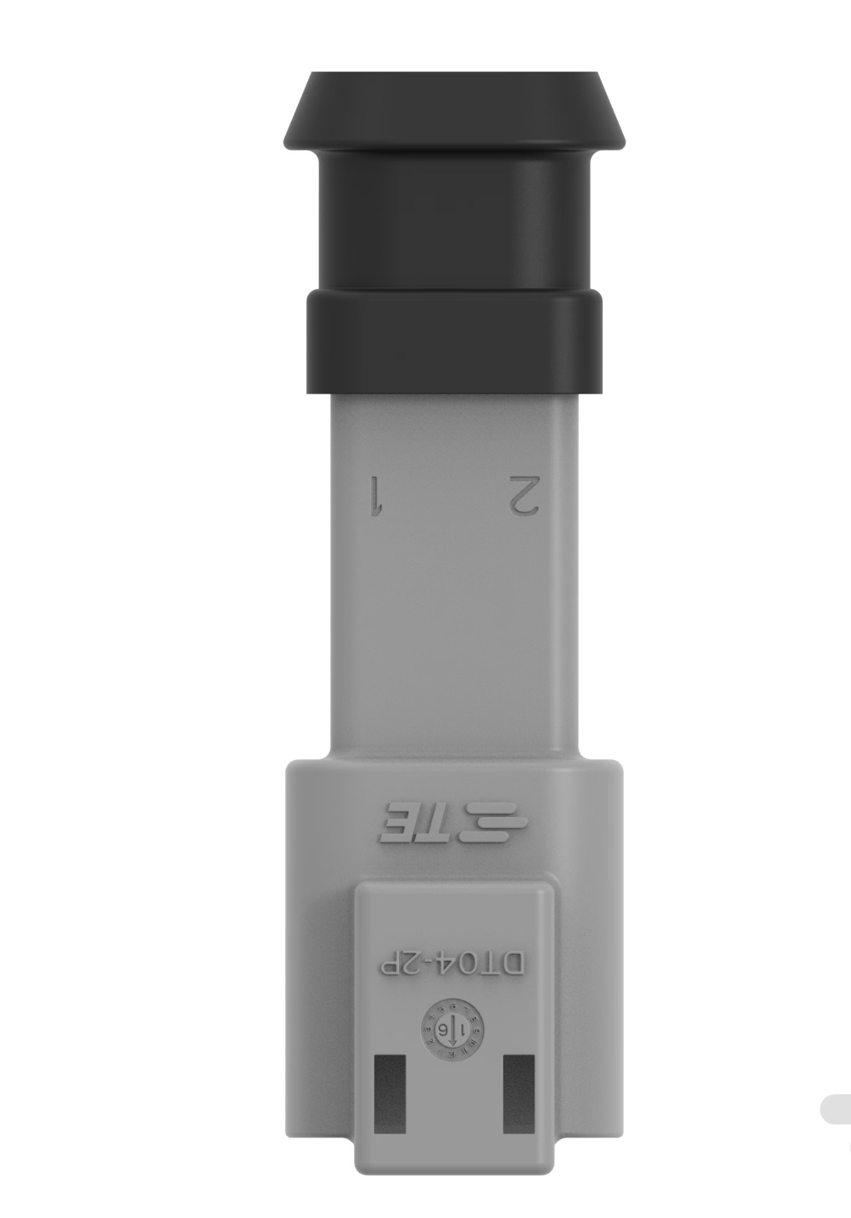 Automotive Connectors REC 2POS GRY E XCAP