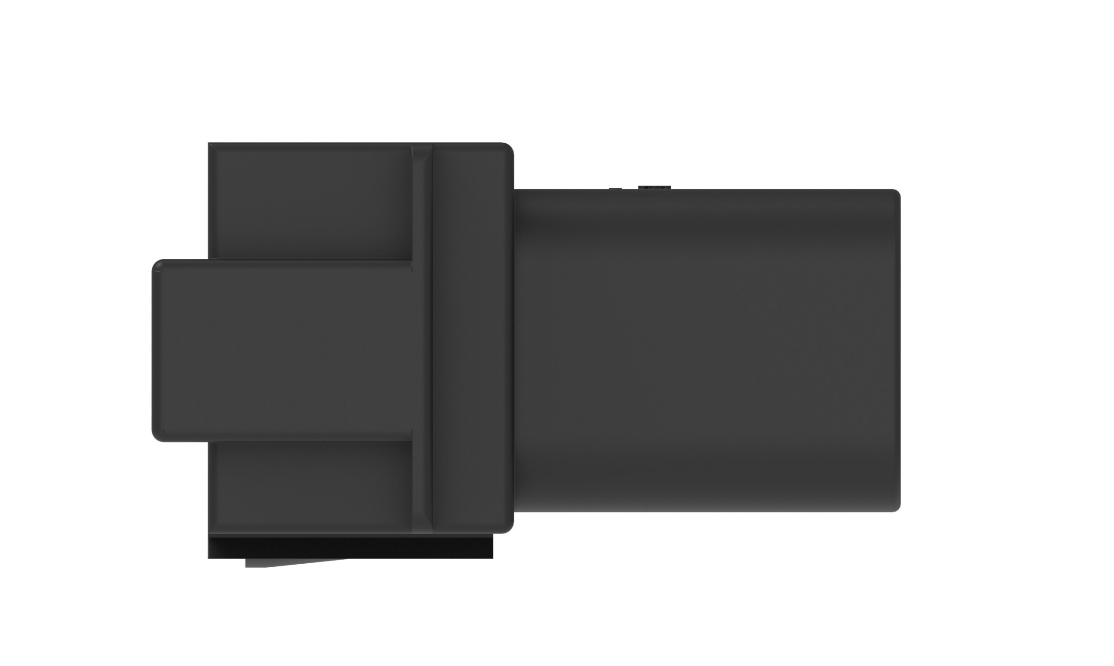 Automotive Connectors 8P DT RECP ASM KEY B, BLACK